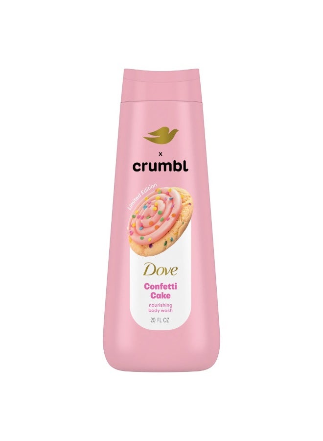 Dove X Crumbl Confetti Cake Body Wash Confetti Cake NEW 20oz Limited edition - Image 1